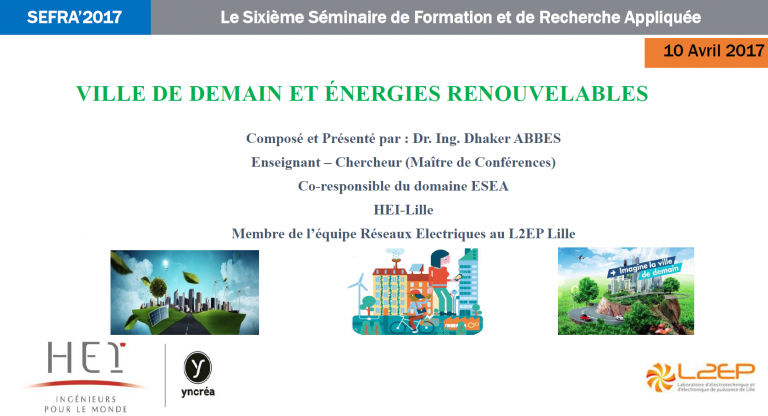 Ville De Demain Et Énergies Renouvelables